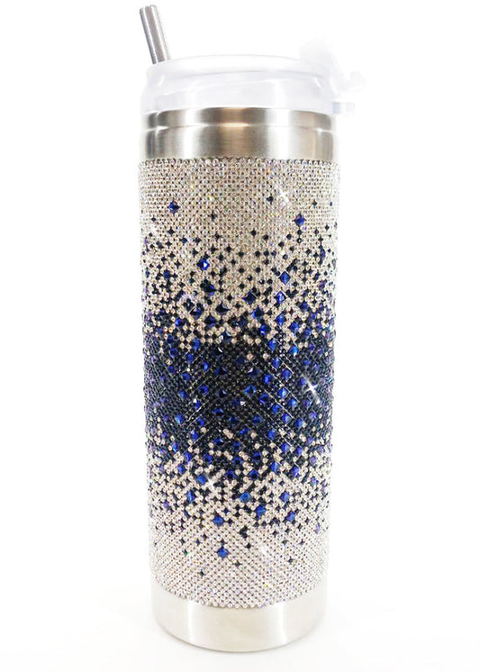 NAVY WAVE TUMBLER